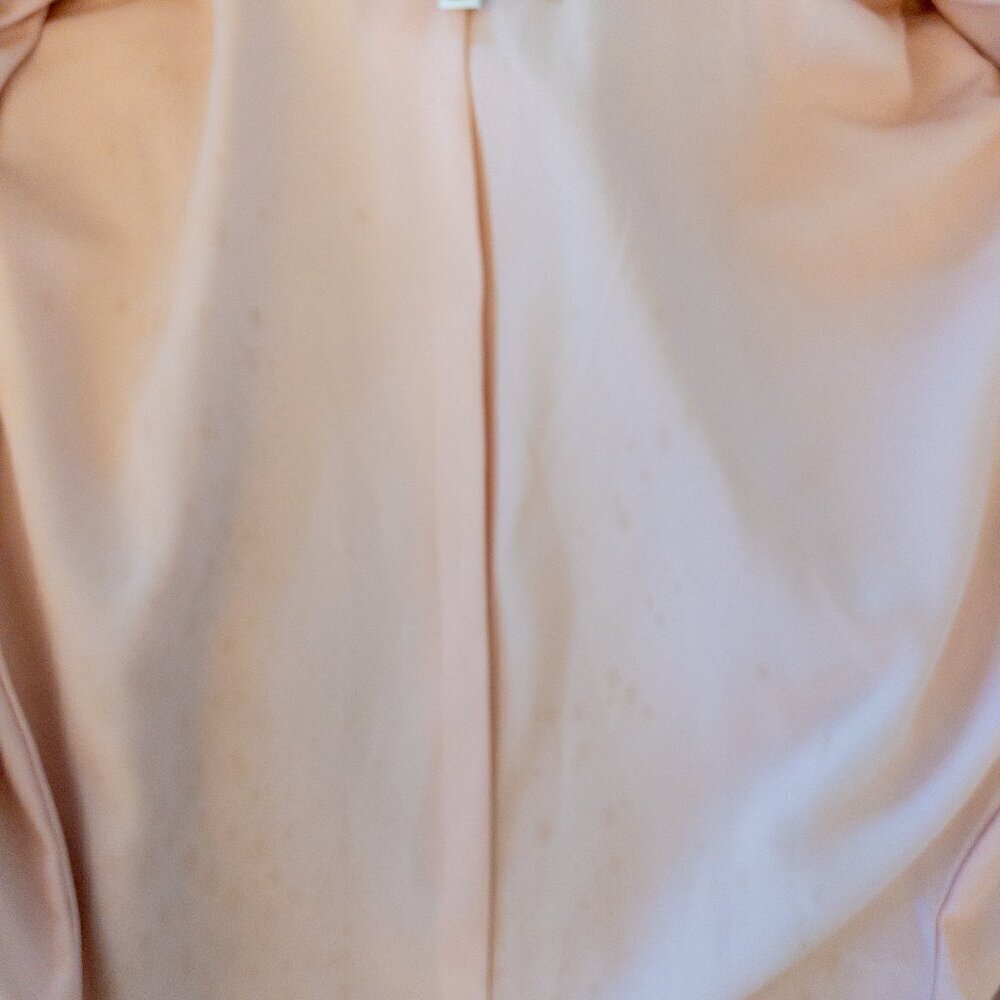 Rebecca Minkoff Blush Pink Perforated Lambskin Moto Jacket – 100% Leather XS - Picture 5 of 6